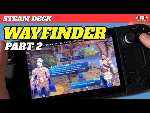 Wayfinder on Steam Deck - Is it Playable? Part 2 - Skylight Hub Tour