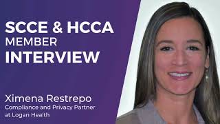 SCCE & HCCA Member Interview -  Ximena Restrepo