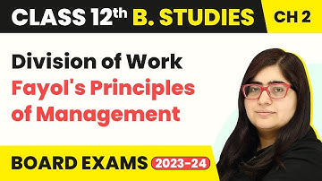 Division of Work-Fayol