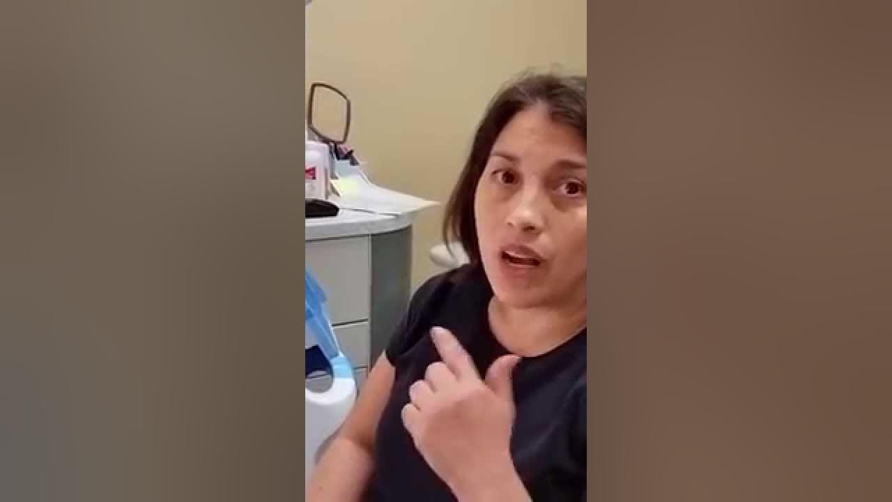 Solea dental laser, Maria had fillings without anesthesia by Dr. Wender