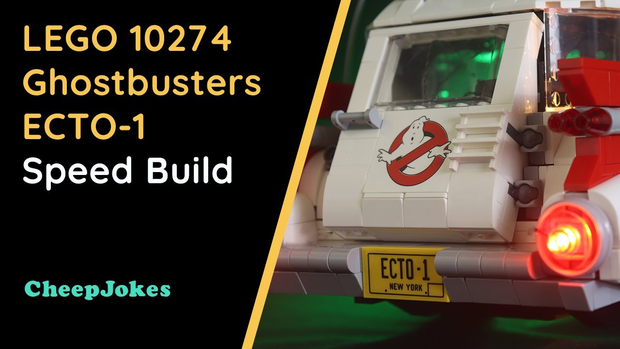 LEGO Ghostbusters Ecto-1 - LEGO 10274 Speed Build 