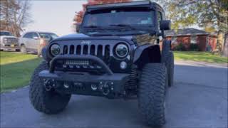 Jeep Wrangler JK - Black Headlight Retention Ring Replacement