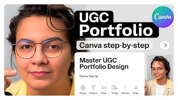 How To Make UGC Portfolio On Canva - 2025 (Step by Step)