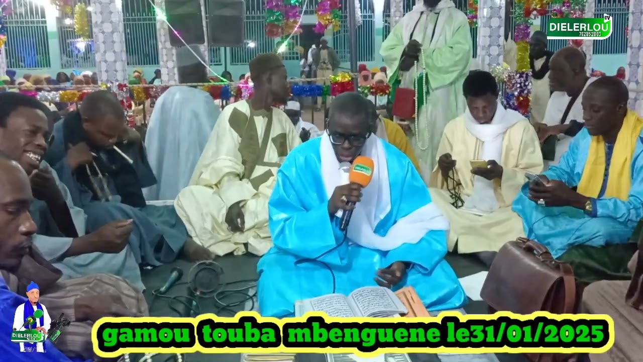 Gamou Touba  mbenguene le31/01/2025  ak Serigne khadim kebé