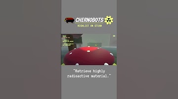Steam Games to Buy - Chernobots - Radioactive mushroom removal in Chernobyl #Shorts #gaming