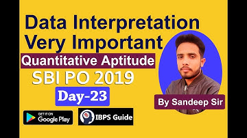 Very Important Data Interpretation | SBI PO 2019: Quantitative Aptitude Questions | (Day-23)
