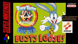 [Longplay] SNES - Tiny Toon Adventures: Buster Busts Loose! [Best Ending] (4K, 60FPS)