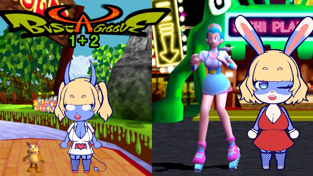 BustAGroove 1 and 2 feat. Columbo the Dancing Mouse Vtuber YouTube