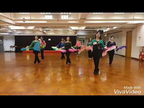 恭喜發財 正面双扇 樂藝義工舞蹈團