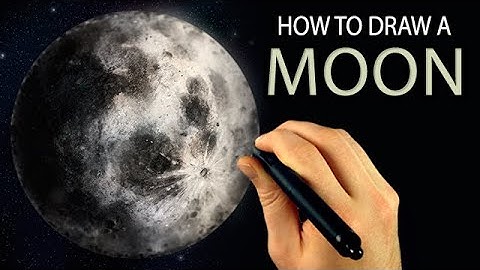 How to Draw a Moon - Corel Painter Tutorial