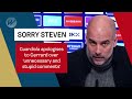 Guardiola apologises to Gerrard over 'unnecessary and stupid comments' | Premier League 2022/23