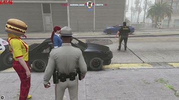 Five0AnthO - Car Backfire aftermath of Benji finding Mike Block | GTA V RP NoPixel 3.0 (clips)