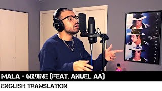 MALA - 6ix9ine (feat. Anuel Aa) | ENGLISH TRANSLATION