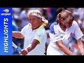 Martina navratilova vs steffi graf in one of the greatest matches ever  us open 1991 semifinal