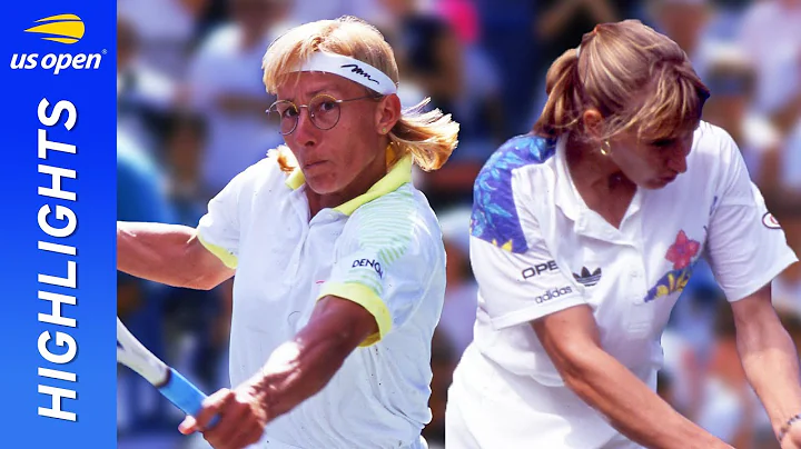Martina Navratilova vs Steffi Graf in one of the g...