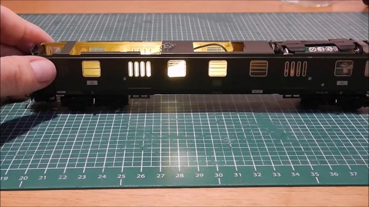 Märklin Wagon Beleuchtung mit Fernbedienung