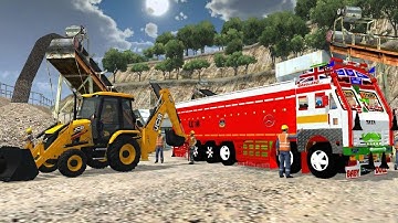 BUS SIMULATOR INDONESIA 😘❤ Truck Ko JCB Se Loading Kare Ge 🤣 New Update Bussid v4.4.3😱