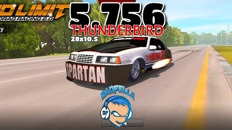 No Limit Drag Racing 2.0: Small Tire 5.756 Thunderbird Tune (1.7.0) Version 2 (fixed tac hang)
