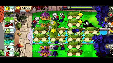 Plants vs. Zombies Puzzle - Last Stand Endless (Part 3: 12 cobs) - Flags 71 to 80