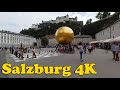 Salzburg, Austria Walking tour [4K].