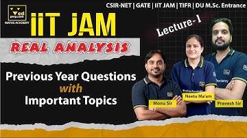 Real Analysis for IIT JAM Mathematics/CSIR NET/GATE | Maths Academy | L-1