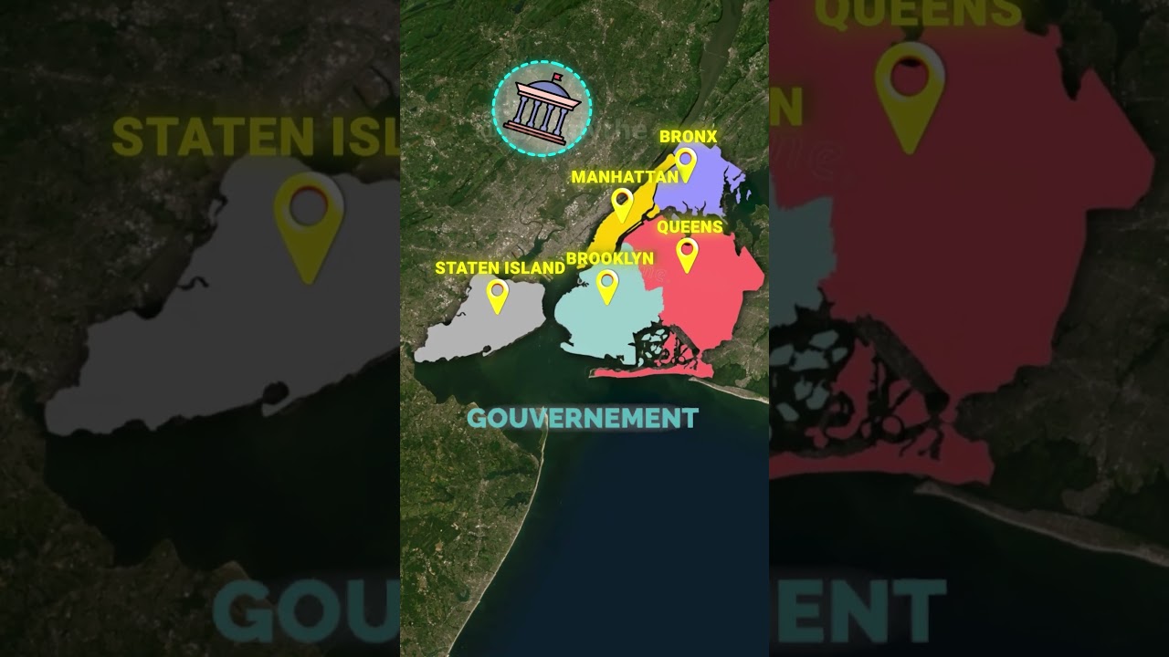 New York, New York City, Long Island, Manhattan… des noms souvent confondus.