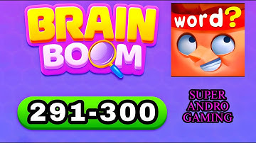 Brain Boom Word Brain Games 291 292 293 294 295 296 297 298 299 300