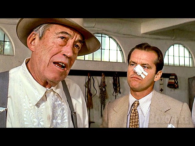 "You got a nasty reputation" | The most evil villain ever | Chinatown | CLIP