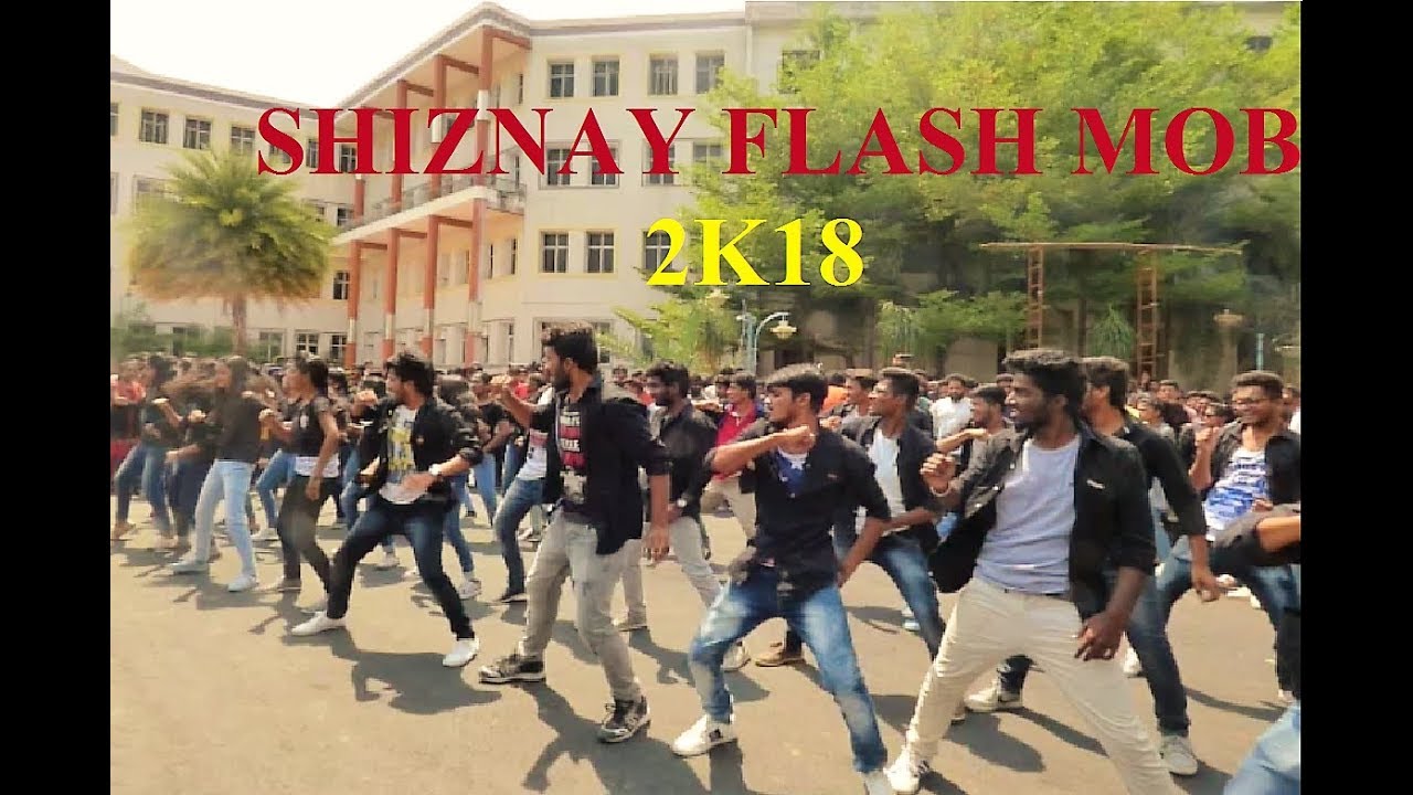 shiznay flash mob 2k18 tkr college of engineering youtube
