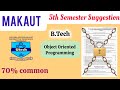 Object Oriented Programming 5th sem suggestion #makaut
