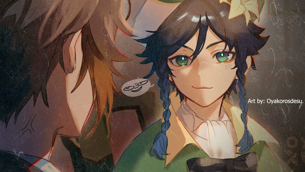 Venti gets free drinks by teasing you - Roleplay [Teasing] [Friendly] [Spicy]