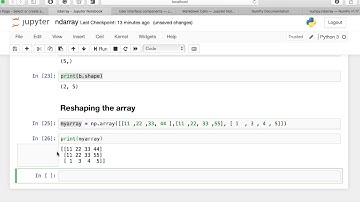 14  Data Science Numpy Reshape & Slicing array