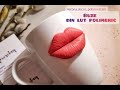 Buze din lut polimeric. Lips. Polymer clay. DIY Tutorial.