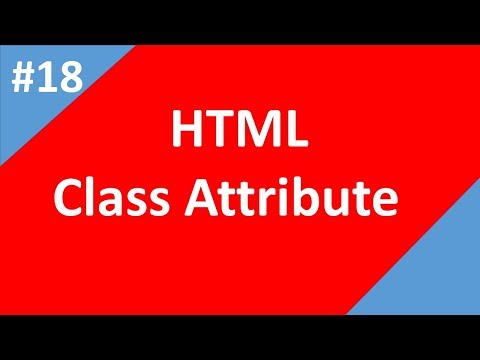 Class attributes | Part-18 | Html tutorial for beginners | Tech Talk Tricks
