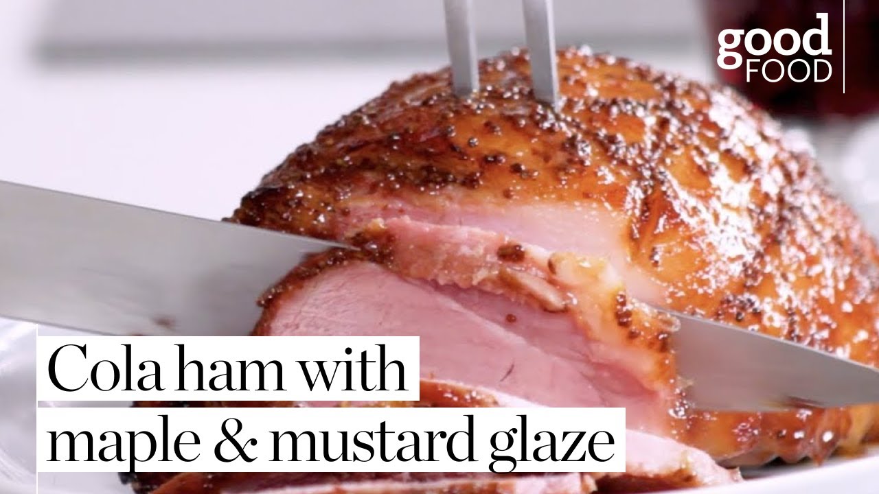 How to make cola ham with maple & mustard glaze - BBC Good Food - YouTube