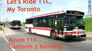 Ride TTC My Toronto Route 113