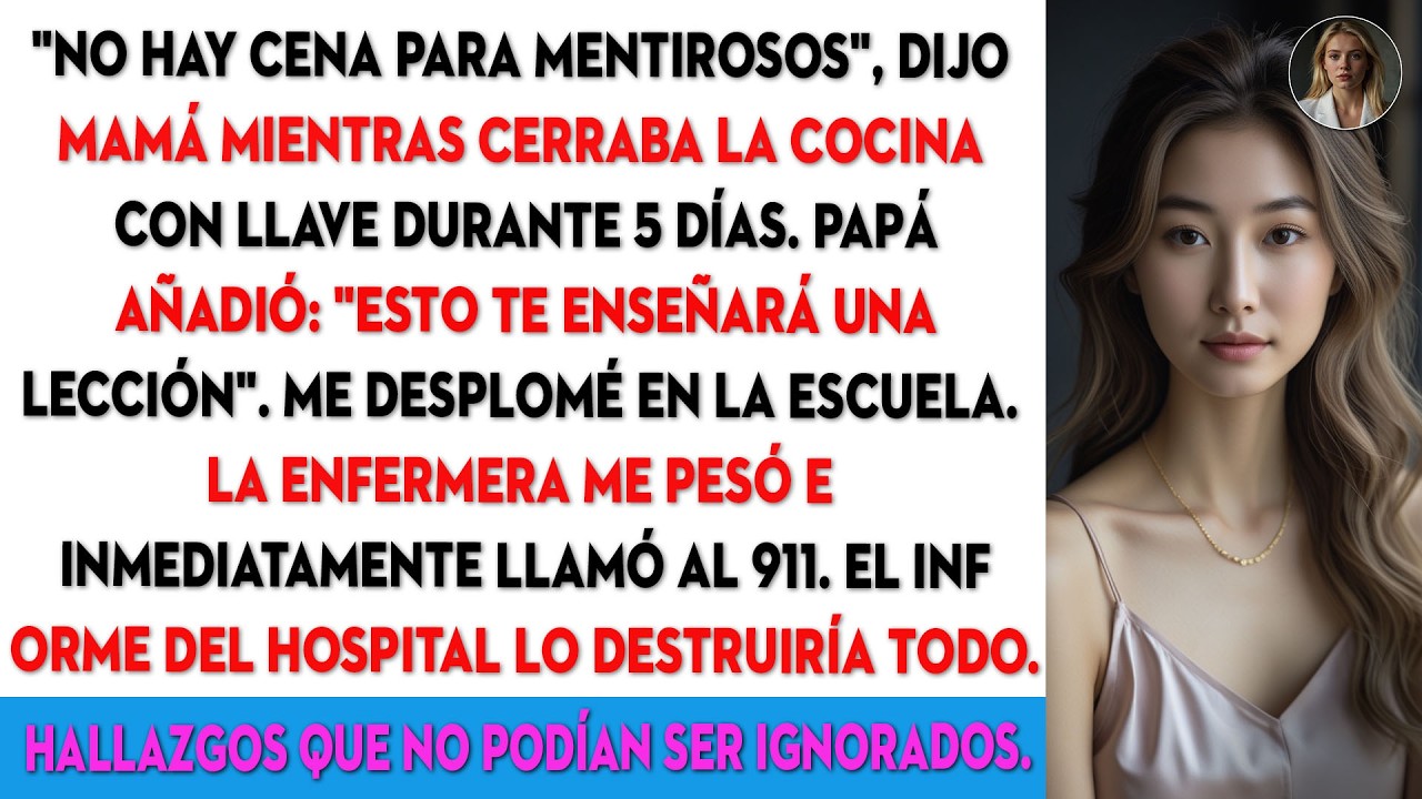 Mi mamá me dejaba sin comer como 