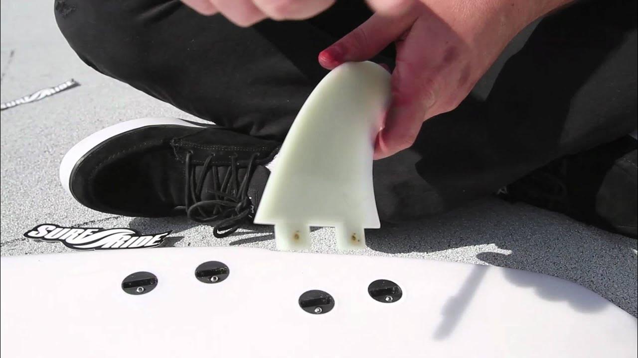 How To Put Fins On Your Surfboard YouTube