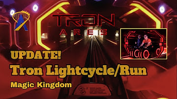 POV: Tron Ares Roller Coaster Update POV -Front and Back Rows - at Magic Kingdom