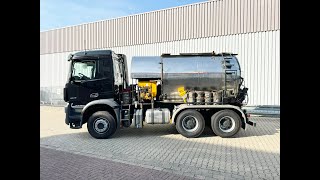 DAIMLER-BENZ Arocs 2646 K 6x4, Linnhoff & Henne Asphaltkocher