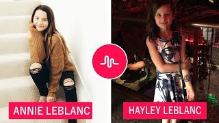 Annie LeBlanc VS Hayley Leblanc (Battle Youtube Stars)​ Musically Compilation 2018