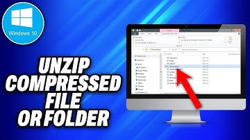 How To Unzip Compressed File Or Folder on Windows 10 (2025) - Easy Fix