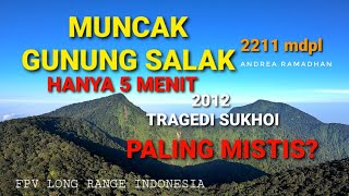 TERBANG KE PUNCAK GUNUNG SALAK || FPV Long Range Indonesia