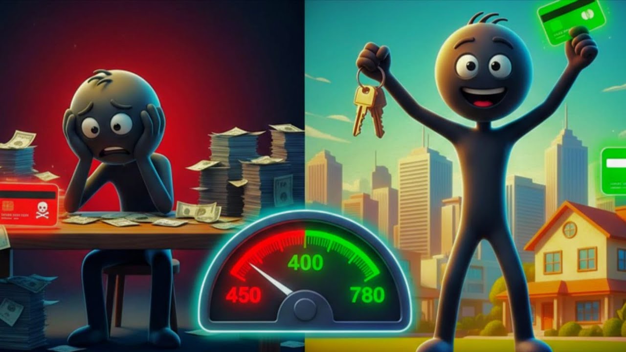 Credit Score Explained Simply (300 to 850 in Seconds)