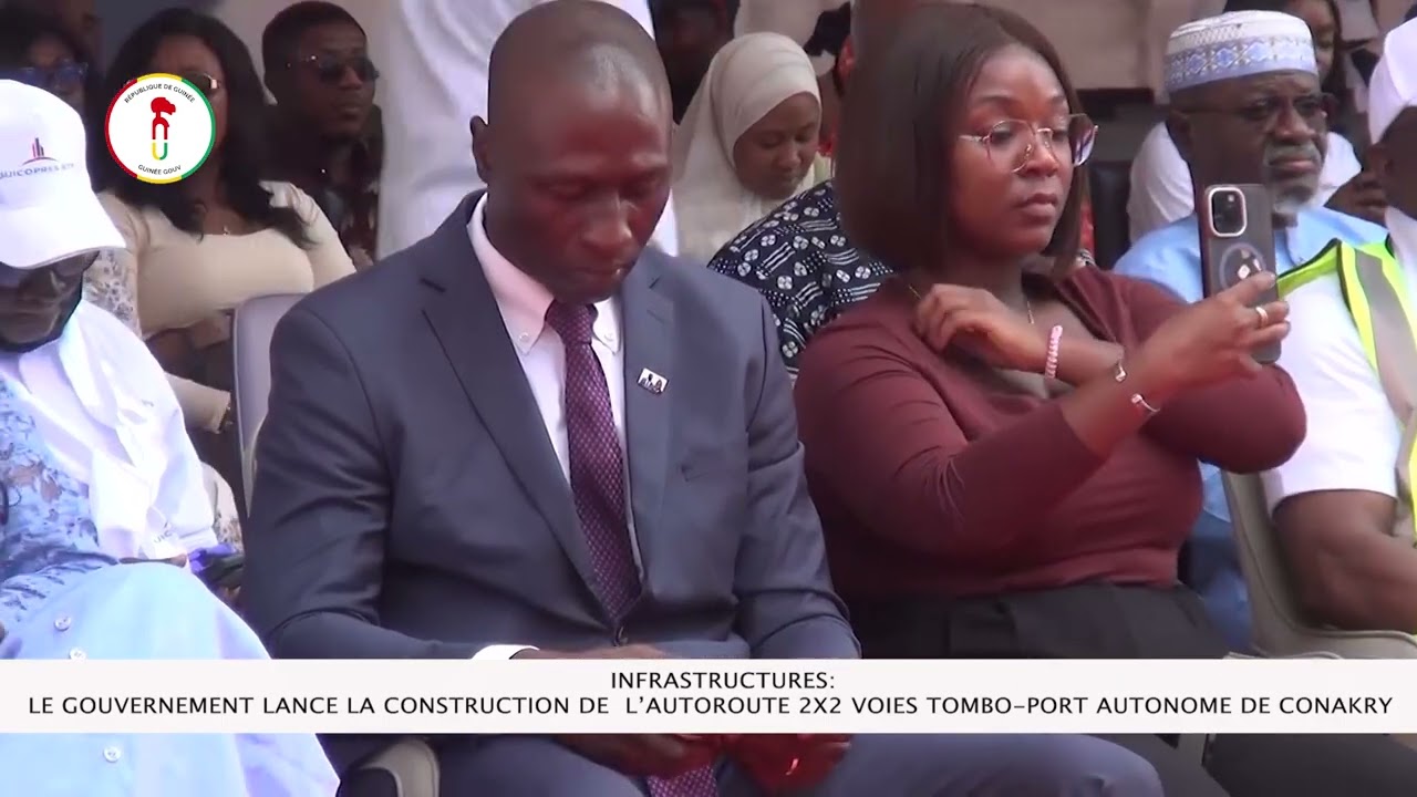 Autoroute 2x2 voies Tombo - Port Autonome : les travaux lancés