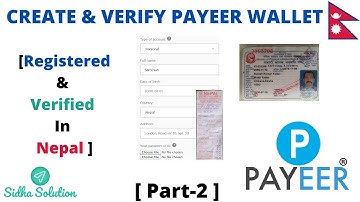 How To Create Payeer Wallet In Nepal | Verification And Uses Of Payeer Wallet in Nepal
