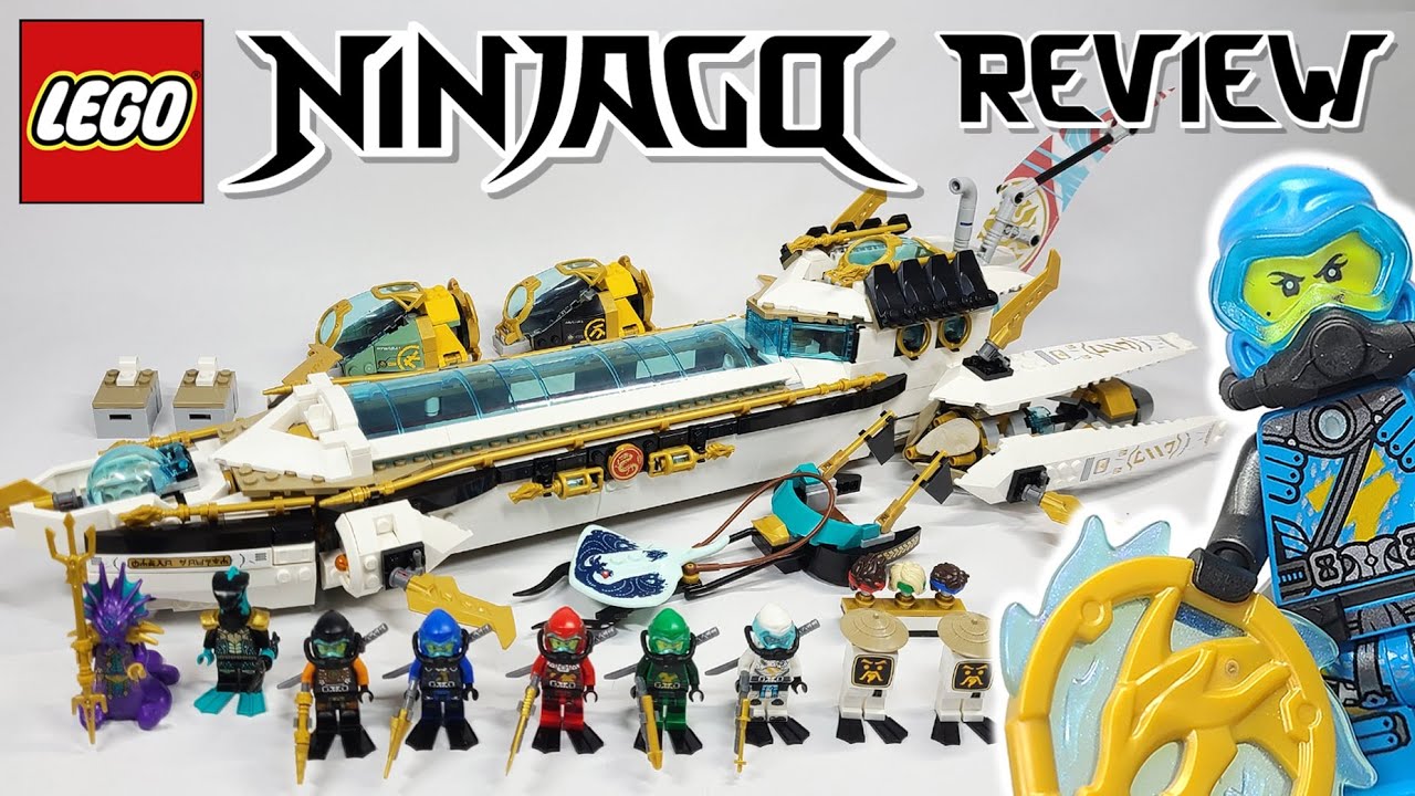 LEGO Ninjago Hydro Bounty (71756) - 2021 Set Review - YouTube