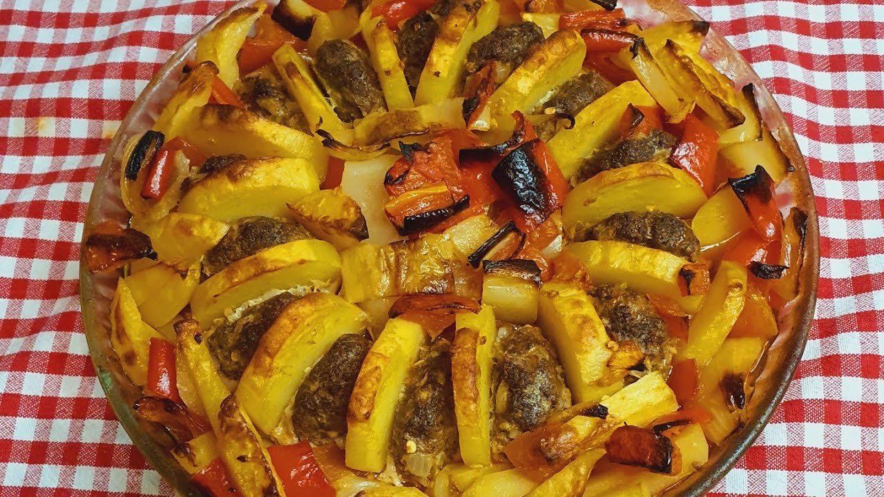 Fırında sebzeli köfte tarifi || Nefis Yemek tarifleri ||