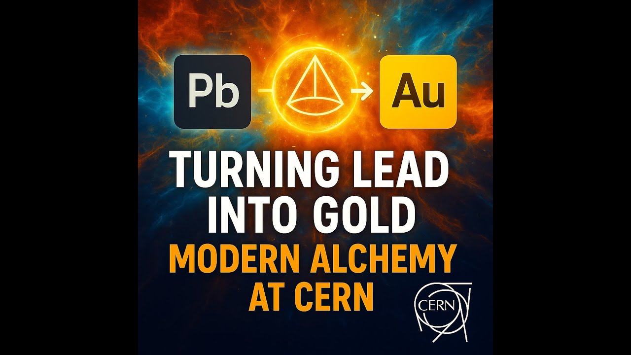 Turning Lead into Gold | Modern Alchemy at CERN Explained | 2025