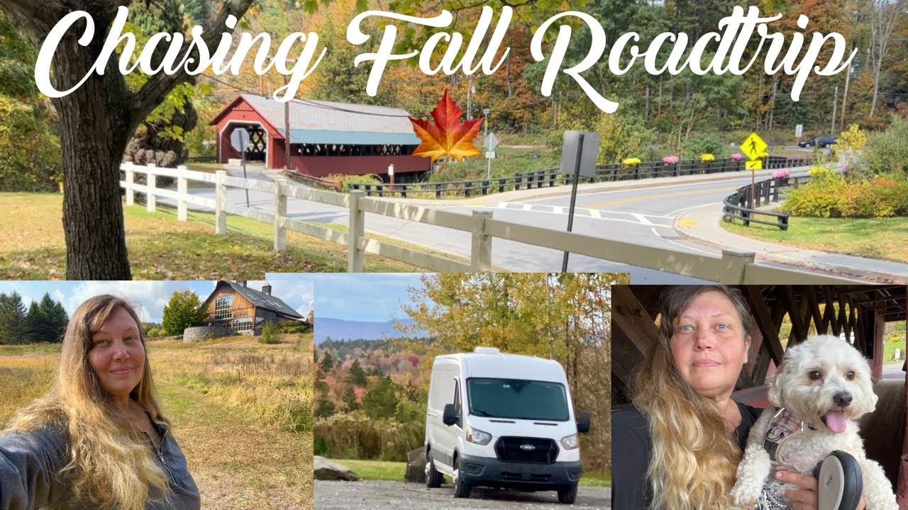 Chasing Fall Foliage | Van Life - YouTube